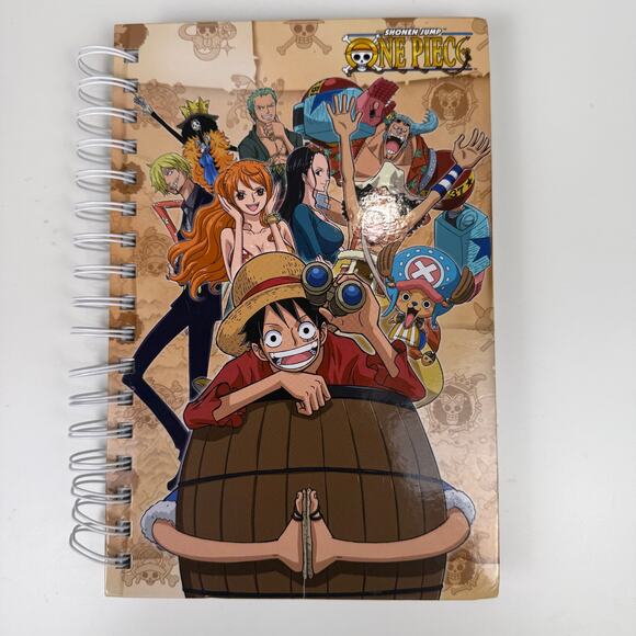 One Piece Anime Spiral Notebook Manga Japanese Art Sketch Book - Picture 1 of 10